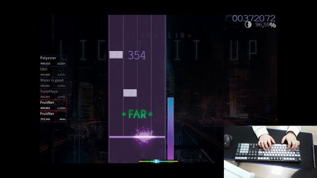 Osu! mania 4K, Camelia - Light it up ★4.71 смотреть онлайн