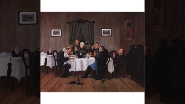 Культура и искусство: Пирушка дельцов. Художник Леонид Соломаткин. 1880 год./02.10.21 смотреть онлайн
