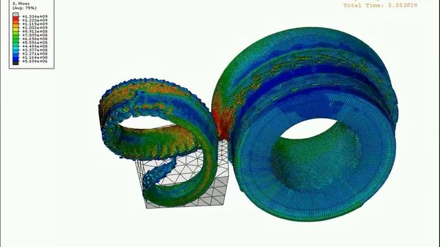 Abaqus turning circumferential direction slow motion смотреть онлайн