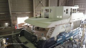 Nordhavn N71 construction
