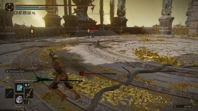 Elden Ring - Glinstone kris + serpent shield vs Bloody Helice смотреть онлайн