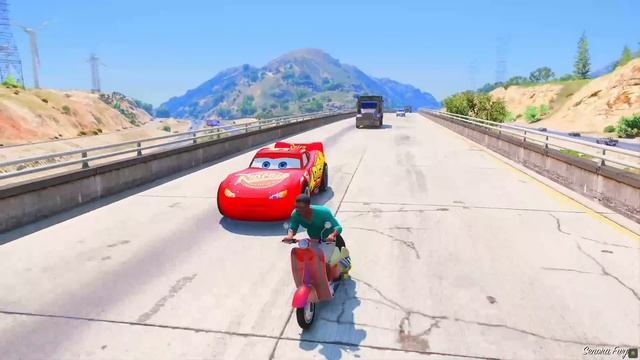 Franklin & shinchan Buy Mini RC Mc Queen Car in GTA 5 | JNK GAMER смотреть онлайн