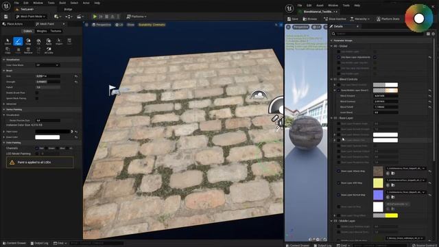 Tutorial: UE5 Quixel blender material on custom mesh смотреть онлайн