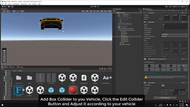Realistic Car Controller in Unity - RCC Kit - Unity 3D Tutorial смотреть онлайн