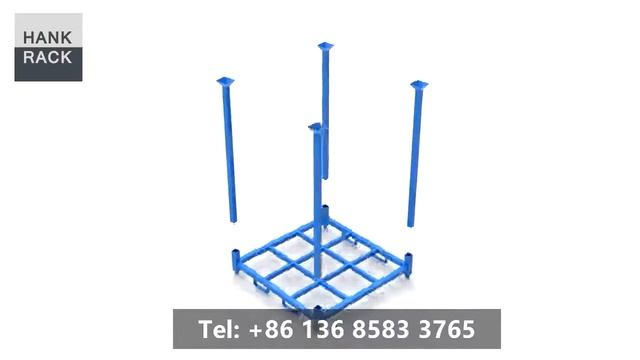 Heavy Duty Warehouse Storage Portable Stack Rack смотреть онлайн