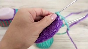 ПОЛЮБИЛА ВЯЗАТЬ СЛЕДКИ ОТ МЫСКА из остатков пряжи 🧶 ПОЛУЧАЮТСЯ ИДЕАЛЬНЫЕ