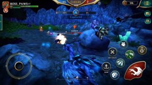 Wolf tales PVP with dragon //battle untill the ending//