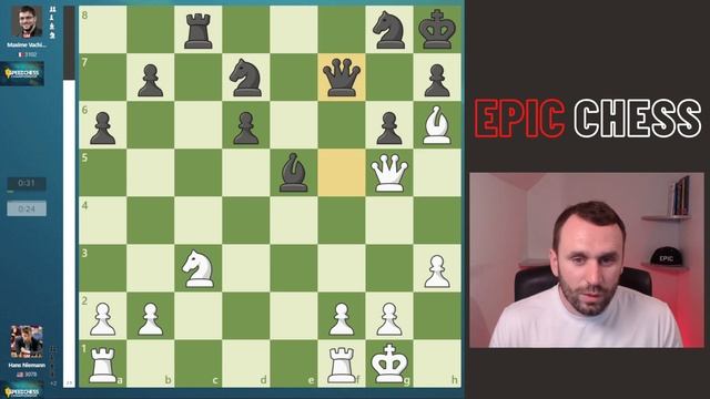 "LOOK AT HANS!! Oh Boy..." Chess Is Speaking смотреть онлайн