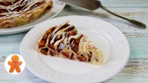 Оригинальный сливовый пирог 🥧 Просто, красиво и без дрожжей