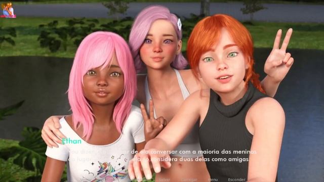 THE SUNSET FAIRIES [Jogo De Romance] v.0.8 Atualizado Em Português e Espanhol смотреть онлайн