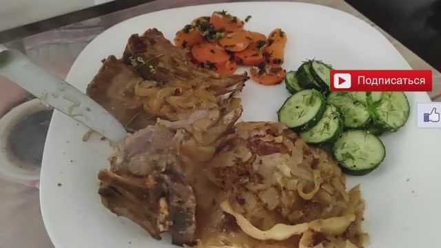 Баран на капусте — закуска из моркови! 🥕✨ смотреть онлайн