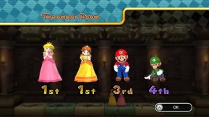 Mario Party 9 Minigames - Peach vs Daisy vs Mario vs Luigi (Master CPU)