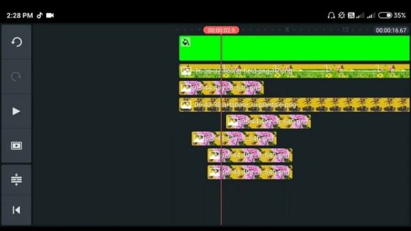 How to make a flower animation video on green screen || green screen video Kaise banaye green scree