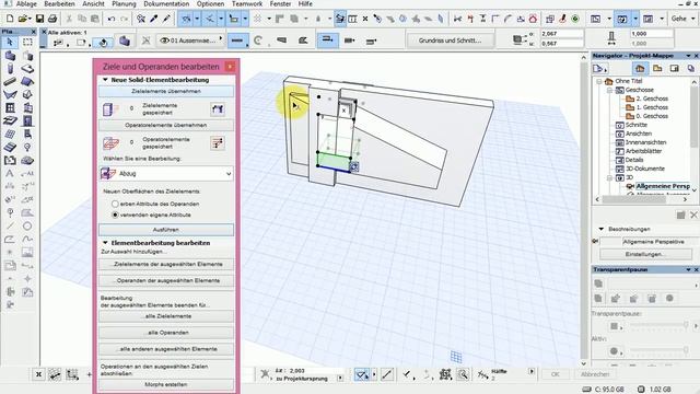 ArchiCad 16 Mini Tut - In frei gestalteter Morph Fassade normales Fenster einsetzten смотреть онлайн