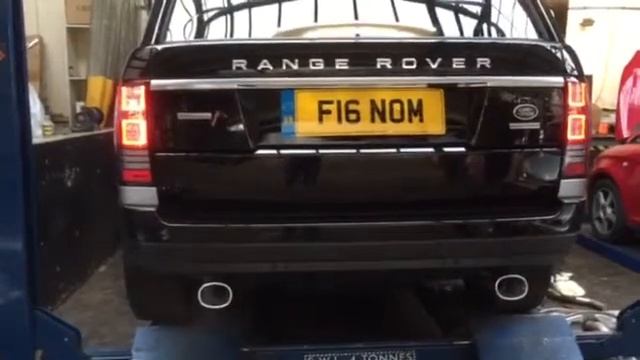 2016 Range rover vogue (supercharged ) exhaust!!! смотреть онлайн