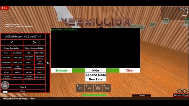 ROBLOX C00lgui Testing смотреть онлайн