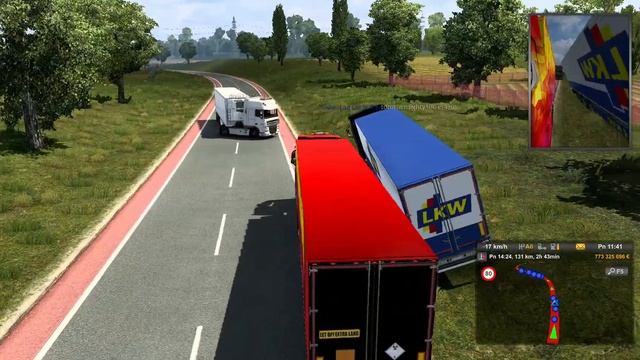 ETS 2 Calais - Duisburg - Idiots On The Road смотреть онлайн