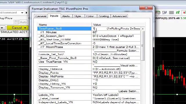 How to setup the TSC Pivot Point indicator - rolling pivots mode смотреть онлайн