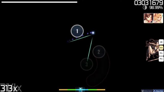 [osu!] Daidai Genome [Insane] +HDDT FC смотреть онлайн