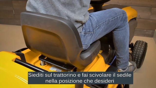 Come regolare la posizione del sedile del tuo trattorino tagliaerba a batteria STIGA e-Ride смотреть онлайн