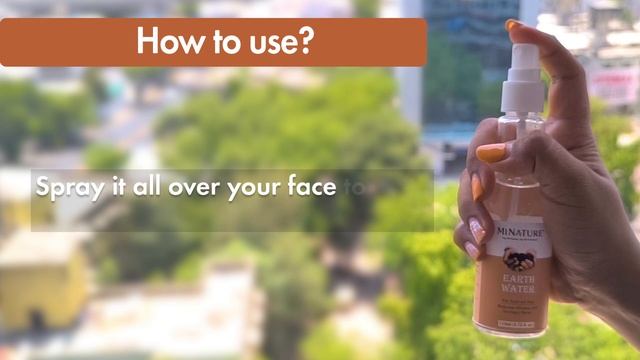 Earth Water Face Mist for Oily Skin | Earth Water Benefits | MINATURE смотреть онлайн