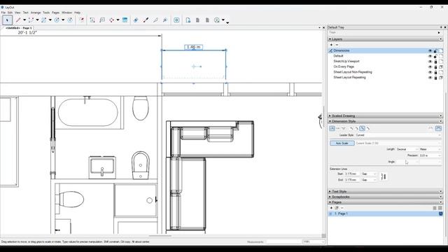 Creating PLANS IN LAYOUT from a SketchUp Model - COMPLETE PROCESS! смотреть онлайн