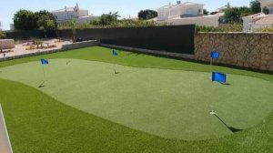 Установка своего поля для гольфа, Putting green