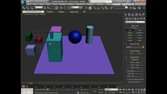 Learn Autodesk 3ds Max - Chapter 6 - Creating Pararmetric Primatives смотреть онлайн