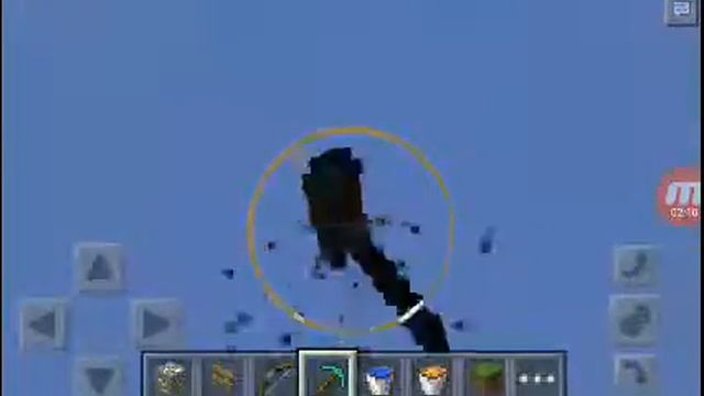 Что будет если скинуть воду и лаву с 128 блоков земли