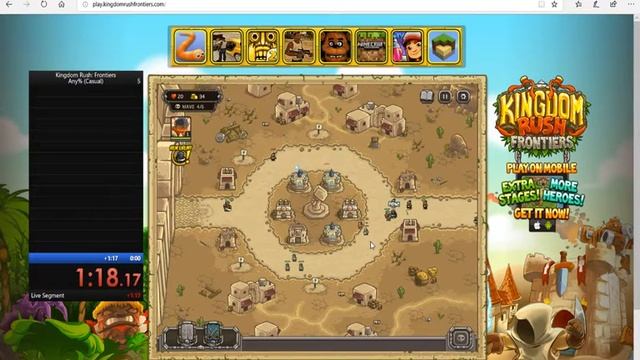 Kingdom Rush: Frontiers Hammerhold Casual смотреть онлайн