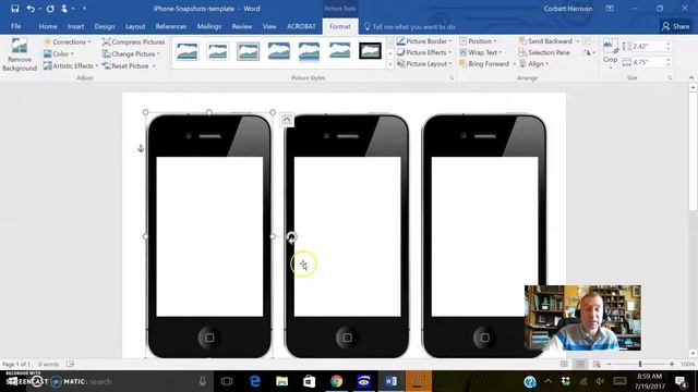 Using Camera Phone Template for Writer's Notebooks смотреть онлайн