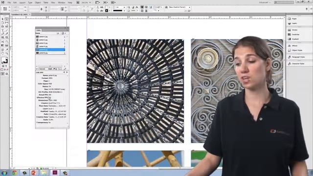 11 Using the Links Panel "File Types" (4/4) - InDesign Tutorial смотреть онлайн