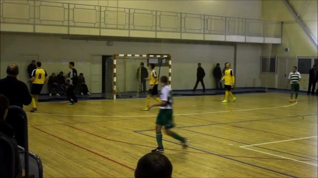 "Дельфин" 1-1 "Сигнал" Футзал.Чемпионат города 2015-16 г. смотреть онлайн