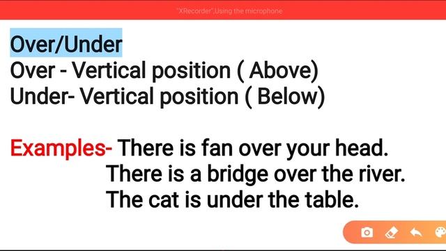 Preposition At In On Upon Over Under Above Below смотреть онлайн