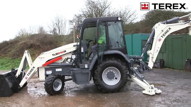 Terex® TLB840R Backhoe: Rugged, Economical, Rental Tough