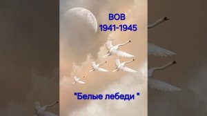 песни о ВОВ «Белые лебеди «