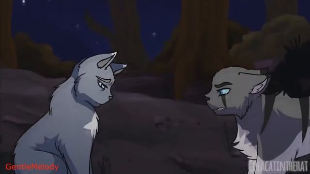 Коты Воители Искра и Голубка под песню - Егод Крид Берегу смотреть онлайн