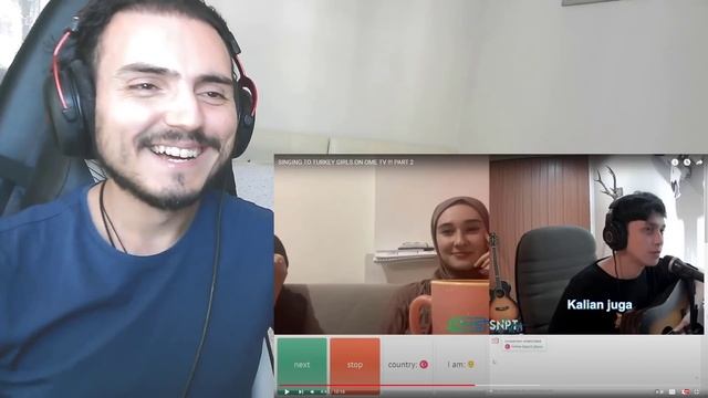 Dimas Senopati - SINGING TO TURKEY GIRLS ON OME TV !!! PART 2 Reaction смотреть онлайн
