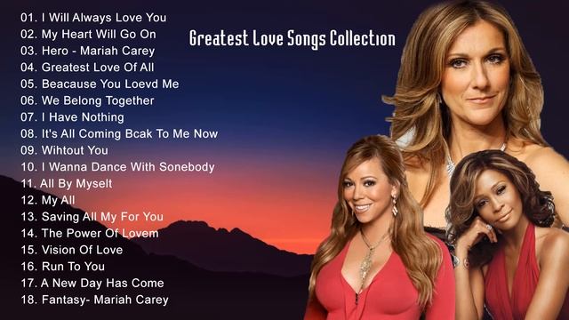 Whitney Houston , Celine Dion , Madonna, Beyonce, Mariah Carey Best Songs Best Of The World Divas смотреть онлайн