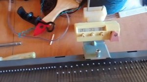 Ещё пару слов про вязальную машину Нева 5 с приставкой Ладога 4