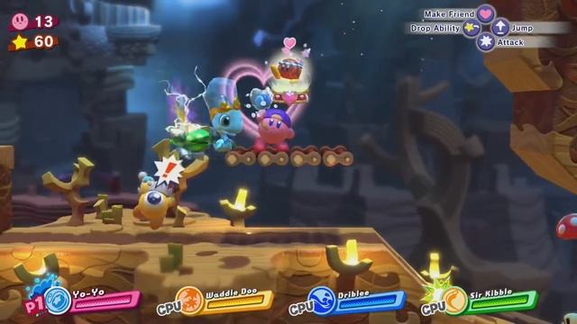 Kirby Star Allies Demo Playthrough смотреть онлайн