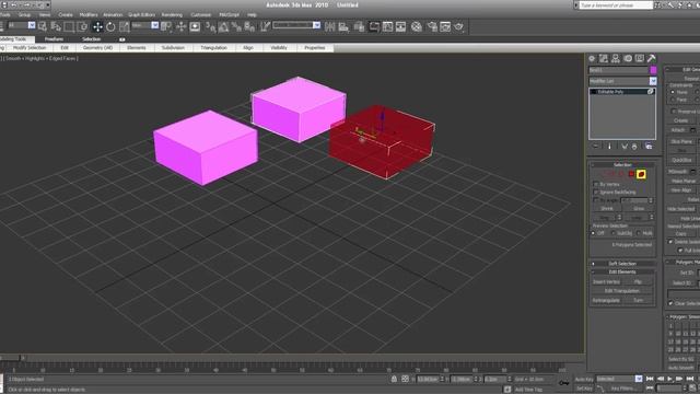 3ds Max: Clone & Clone to Element and simple Attach смотреть онлайн