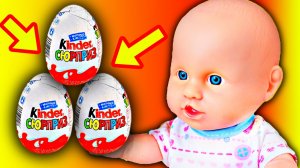 Куклы Пупсики Киндер Сюрпризы Игрушки Развивающие видео для Детей