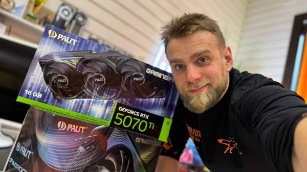 Тест RTX5070TI за 109.999 рублей из DNS 🔥#HappyPC PALIT GAMING PRO