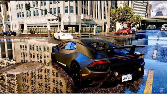 BASS GTA 5 / SUPER GRAPHIC IN GTA 5МОД НА ГРАФИКУ ГТА 6 смотреть онлайн