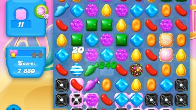 Candy Crush Soda Saga Level 174 смотреть онлайн