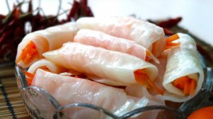 Невероятно вкусные маринованные рулетики из капусты и моркови