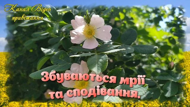 Побажання доброго ранку, вдалого дня та гарного настрою. смотреть онлайн
