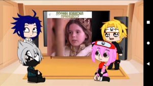 реакция команда 7 из аниме Наруто на Т/и Т/ф извините за ошибку. 😭 #аниме  #Наруто #гачя #тикток