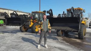 Обзор экскаватора-погрузчика Shanmon 388H в полной комплектации